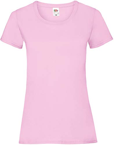 Fruit of the loom lady-fit valueweight 61–372–0 t - Rose... - Sports & Fitness Amazon France à 4.01€