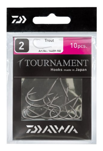 TN Forellenhaken Gr. 2, lose 10 Haken im Beutel - Sports & Fitness Amazon Allemagne à 2.39€