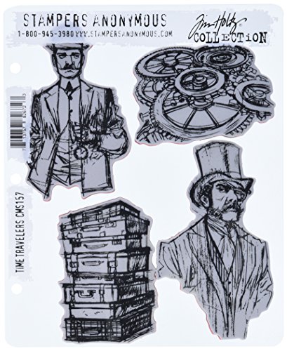 Stampers Anonymous Tim Holtz Gummistempel-Set, 17,8 x 21,6... - Maison & Cuisine Amazon Allemagne à 22.49€