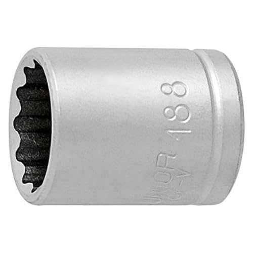 UNIOR 616864 - Llave de vaso 1/4" 12 caras 9 mm serie 188/2 - Auto & Moto Amazon Italie à 2.62€
