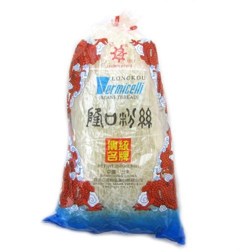Lungkow Glass Noodles Mung Bean Vermicelli 250g - Épicerie Amazon Royaume-Uni à 1.50€