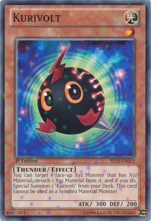 YU-GI-OH! - Kurivolt (SP13-EN013) - Star Pack 2013... - Auto & Moto en promo à 9.97€