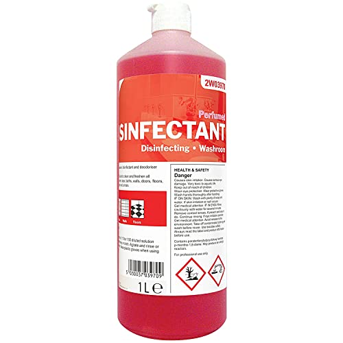 2Work Disinfectant and Washroom Cleaner Perfumed 1 Litre... - Home & Kitchen Amazon UK à 3.25€