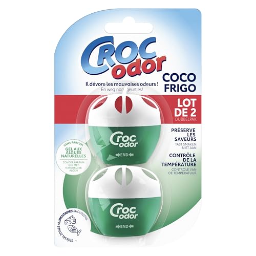 Croc'Odor Fridge Deodoriser, Twin Pack, Unscented, Food... en promo à 2,99€ (-51%) sur Amazon UK