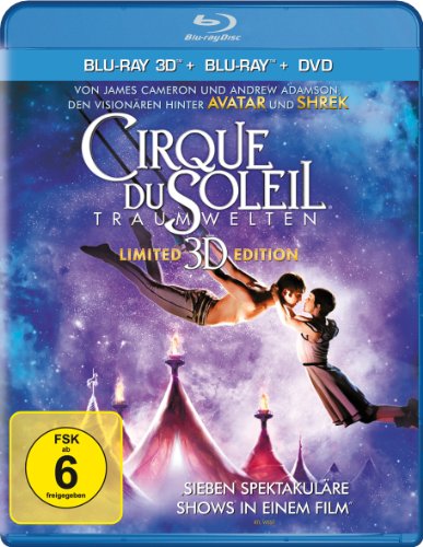 Cirque Du Soleil - Traumwelten (+ BR) (+ DVD) [3D Blu-ray] - Livres & eBooks Amazon Allemagne à 7.20€