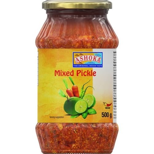 ASHOKA - Eingelegte Obst- & Gemüse Mix - (1 X 500 GR) - Tech & Electronics Amazon Germany à 2.79€