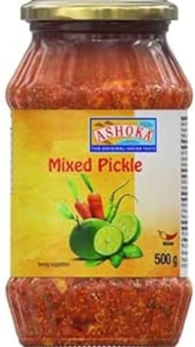 Ashoka Mixed Pickle, 500 g - Épicerie Amazon Royaume-Uni à 1.50€