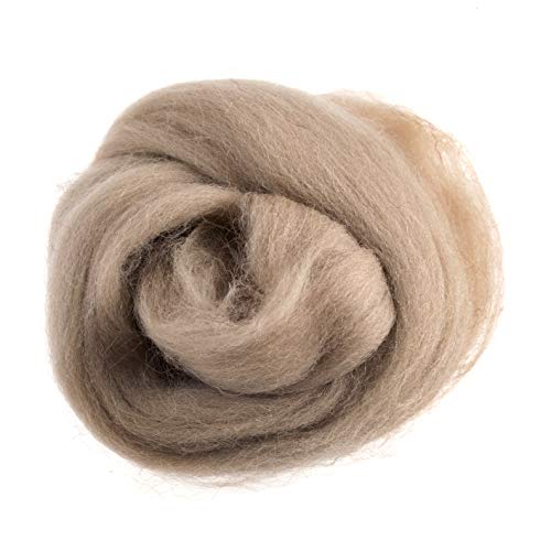 Trimits Natural Felting Roving Wool, Cream Beige, 10 g - Beauté & Parfums Amazon Royaume-Uni à 1.75€