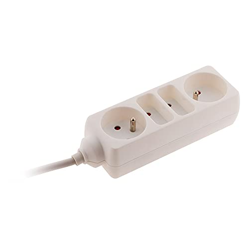 Zenitech - Presa multipla 2 x 6 A, 2 x 16 A, colore: bianco - Amazon Italy à 4.90€