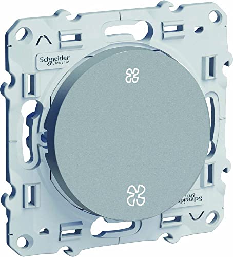 Schneider Electric Interrupteur VMC Odace Alu Blanc 2... - Bricolage & Outils Amazon France à 12.99€