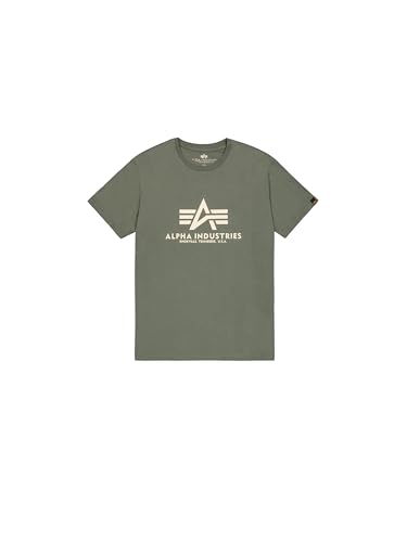 Alpha Industries Maglietta Basic Uomo Vintage Green - Amazon Italy à 16.07€