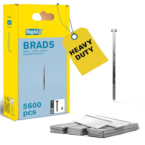 Rapid High Performance No.8 Galvanised Steel Brad Nails... - Home & Kitchen Amazon UK à 9.23€
