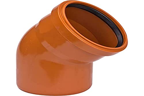 Ostendorf KG Bogen DN 110 Neigung: 45°, 220220, Orange - Amazon Germany à 1.87€
