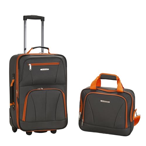 Rockland Modisches Softside-Gepäck-Set, anthrazit... - DIY & Tools Amazon Germany à 53.95€