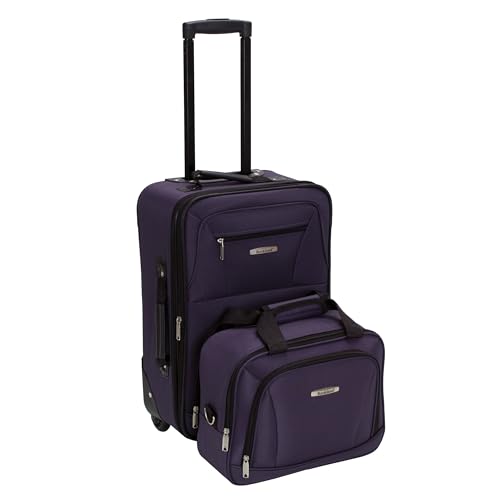Rockland Modisches Softside-Gepäck-Set, violett... - Bricolage & Outils en promo à 81.11€