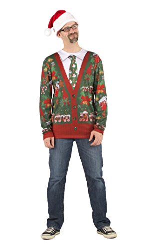 Faux Real Tees Cárdigan largo feo con lazo para hombre... - Amazon Espagne à 13.66€