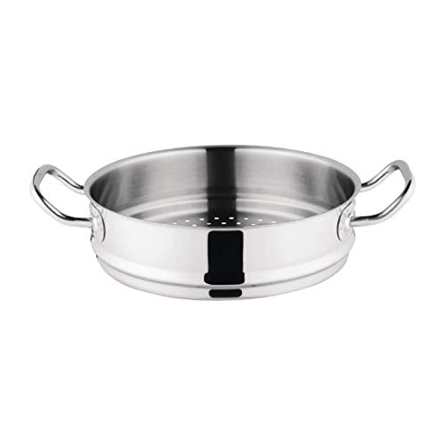 Vogue Tri Wall Dampfgareinsatz 12725, Silber, 240mm - Maison & Cuisine Amazon Allemagne à 30.94€