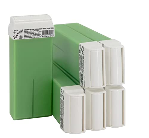 Epilwax Set da 6 aloe vera Rulli Cera per Depilazione... - Beauté & Parfums en promo à 14.93€