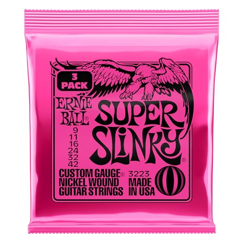 Ernie Ball, Super Slinky Nickel Wound, Corde per chitarra... - Sports & Fitness Amazon Italie à 5.80€