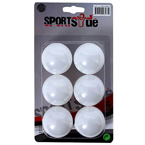 SPORT SIDE – Ping Pong - 6 Balles – Bleu – 046577 – 30 cm –... en promo à 4,99€ (-47%) sur Amazon FR