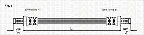 Triscan 8150 10009 - Flessibile Del Freno - Auto & Moto Amazon Italie à 8.08€