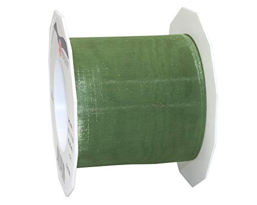 C.E. Pattberg SHEER ollive (vert) Ruban en Organza... - Maison & Cuisine Amazon France à 10.87€