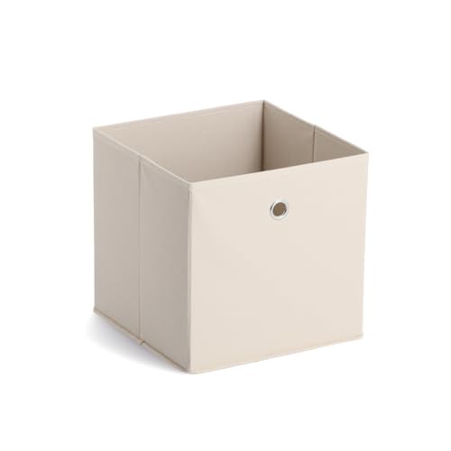 Zeller 14131 Contenitore, Non-Woven, Beige, 28x28x28 cm - Amazon Italie à 8.93€