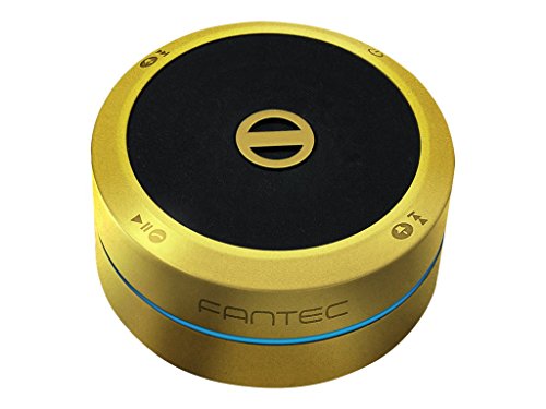 Fantec Portable Bluetooth Speaker PS21BT, Gold