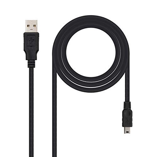 Nanocable - 10.01.0401 - Cavo USB 2 a Mini USB, Uso... - High-Tech & Électronique Amazon Italie à 1.95€