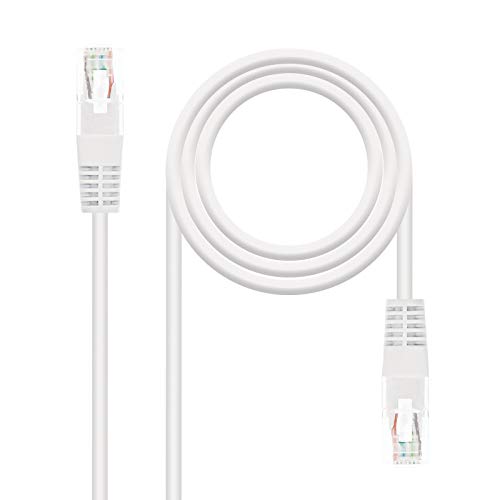 Nanocable 10.20.0401-W - Câble de réseau CAT6 UTP (1 m)... - Tech & Electronics Amazon France à 2.35€