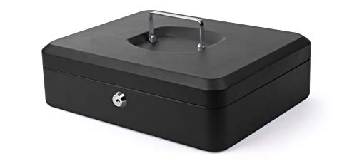 Pavo 8011858 Caissette à monnaie 30 cm Noir en promo à 11,11€ (-57%) sur Amazon FR