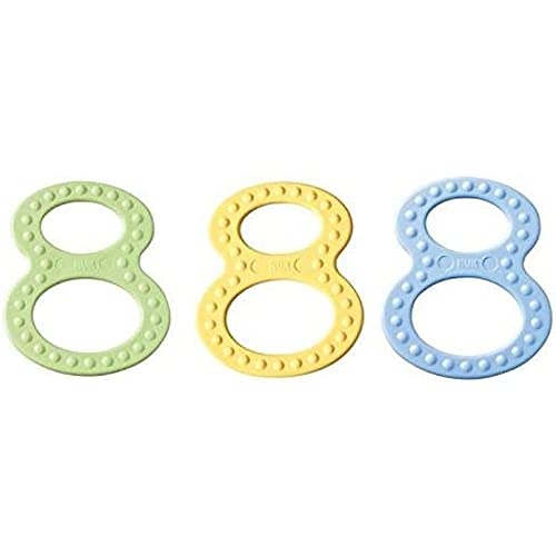 NUK ensemble d’anneaux de dentition pour bébé | 2 anneaux... - Bébé & Puériculture Amazon France à 2.64€