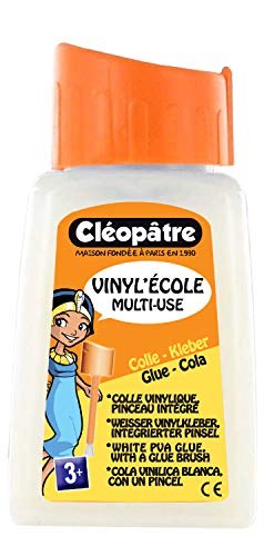 CLÉOPÂTRE - Flacon de Colle Blanche Vinylique Avec Bouchon... - Bricolage & Outils en promo à 3.25€