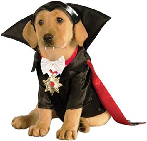 Classic Movie Monsters Pet Costume, Large, Dracula - Pet Supplies Amazon UK à 11.96€