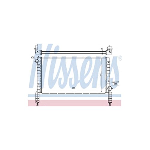 NISSENS 61768 Motorkühler/Wasserkühler für FIAT Doblo Cargo... - Auto & Moto Amazon Allemagne à 82.93€