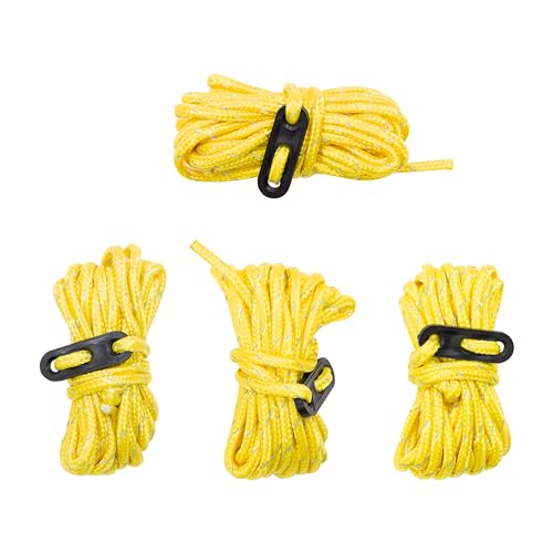 Milestone Camping 20540 Hi-Vis Guy Ropes/Pack of 4 / Multi... - Sports & Fitness en promo à 2.79€