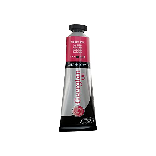 Daler Rowney Georgian Oil Colour 38 ml - Rose brillant - Loisirs Créatifs Amazon France à 8.99€