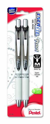 Pentel EnerGel Pearl Deluxe RTX Lot de 2 stylos à encre gel... - Maison & Cuisine Amazon France à 18.41€