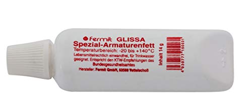 Fermit GLISSA Graisse spéciale pour robinetterie, approuvée... - Sports & Fitness Amazon France à 2.25€