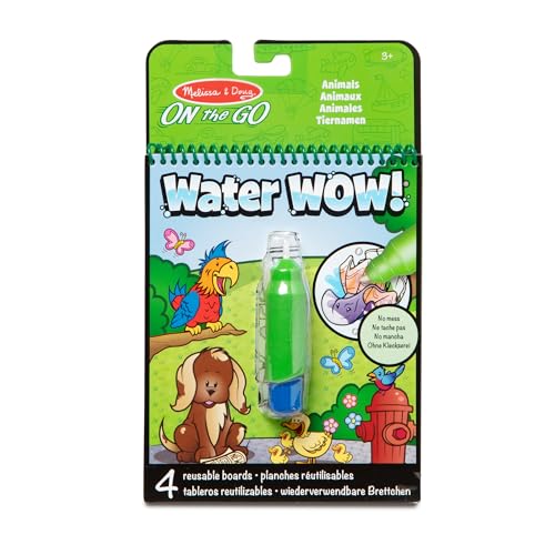MELISSA & DOUG WATER WOW! ANIMALES: Tablero y Bolígrafo de... - Home & Kitchen Amazon Spain à 3.99€