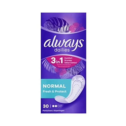 Always - Normal - 30 serviettes hygiéniques avec inhibiteur... - Beauté & Parfums Amazon France à 3.43€