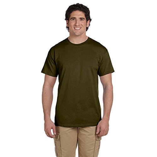 Gildan Adult Short Sleeve T in Olive - X-Large - Mode & Vêtements en promo à 6.25€