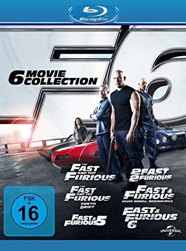 Fast & Furious 1-6 [Blu-ray] - Vente Flash Amazon -95%