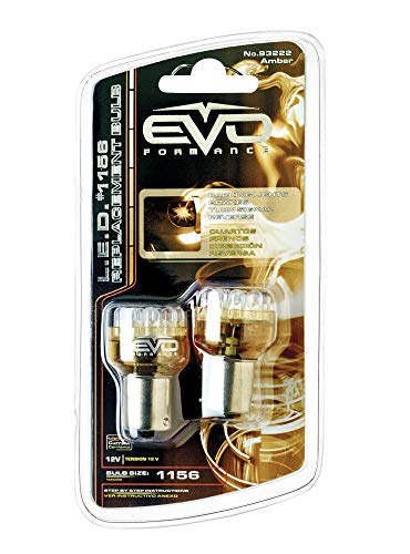 AMPOULE LED CLIGNOTANT P21W BAS15S 1PLOT - ORANGE - 2PCS - High-Tech & Électronique Amazon France à 6.66€