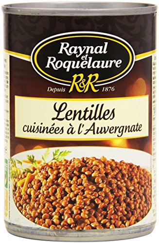 Raynal & Roquelaure Lentilles Cuisinées à L'Auvergnate, La... - Épicerie Amazon France à 1.49€