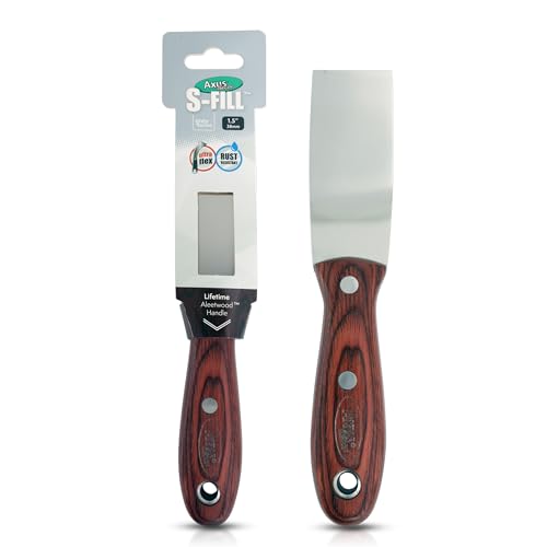 Axus Décor - Spatola flessibile in acciaio INOX, 3,8 cm - Amazon Italy à 9.67€