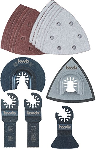kwb Multitool-Zubehör Set, 17-teilig, inkl.Tauchsägeblatt... - DIY & Tools Amazon Germany à 7.79€