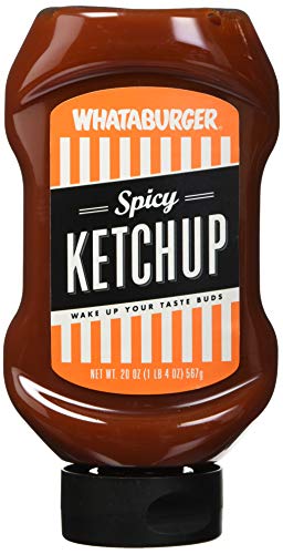 Whataburger Condiments (Pack of 1) (Spicy Ketchup 20oz) - Épicerie Amazon Allemagne à 7.99€