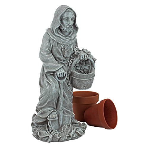 Design Toscano San Fiacrio, Il Santo patrono dei giardinieri - Amazon Italy à 39.77€