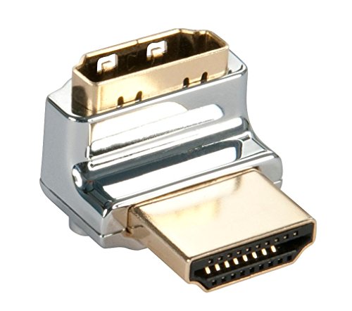 LINDY 41506 CROMO HDMI Adapter, 90 Grad ''Rauf'', gold - High-Tech & Électronique en promo à 12.66€